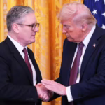 President Donald Trump and UK leaders